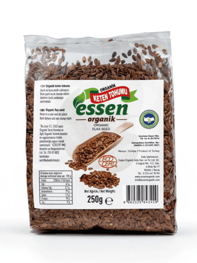 Organik Keten Tohumu 250 Gr
