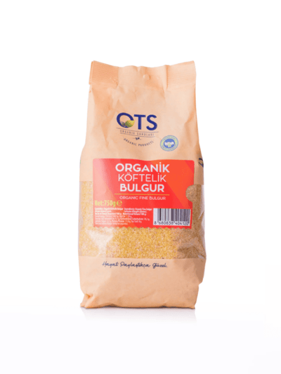 Organik Köftelik Bulgur 750gr