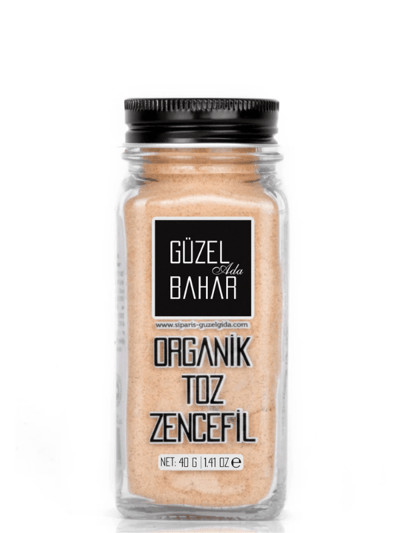 Organik Toz Zencefil 40 gr