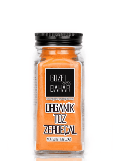 Organik Toz Zerdeçal 50 gr