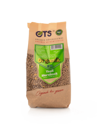 Organik Yeşil Mercimek 750gr