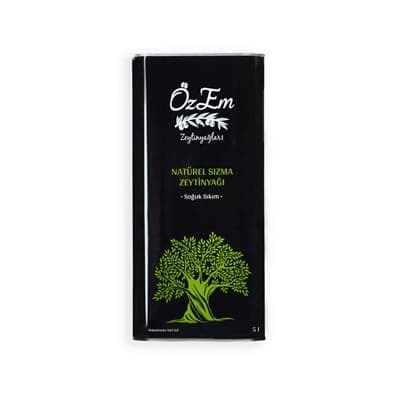 Olgun Hasat Zeytinyağı Teneke Ambalaj (2024 Hasadı) 5 lt