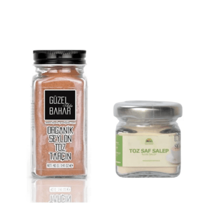 Salep ve Tarçın Seti