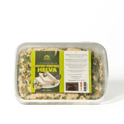 Şeker İlavesiz Antep Fıstıklı Helva 400 g