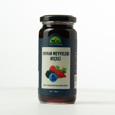 Şeker İlavesiz Orman Meyveleri Reçeli 280 g