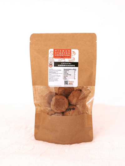 Sorgum Unlu Çikolatalı Kurabiye