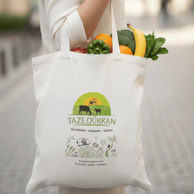 Taze Dükkan Bez Çanta