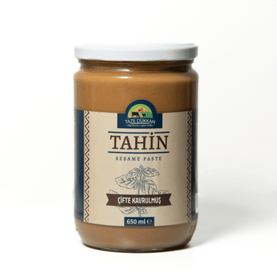 Taze Dükkan Çifte Kavrulmuş Bozkır Tahini 650 g