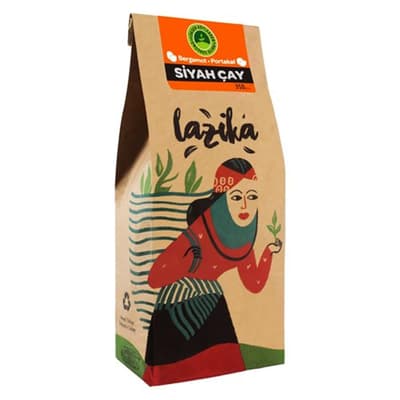 Lazika - Bergamot Portakal Siyah Çay