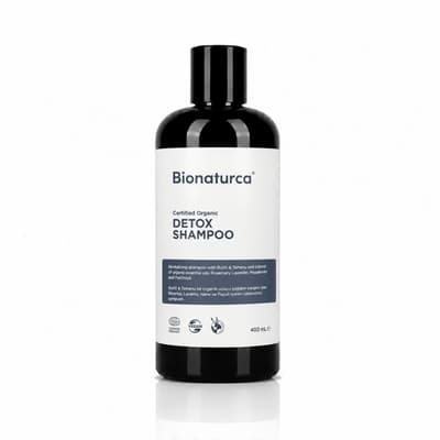 Organik Sertifikalı Arındırıcı Detoks Şampuan 400 ml - Bionaturca