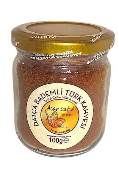 Bademli Türk Kahvesi 100 gr (kavanoz)