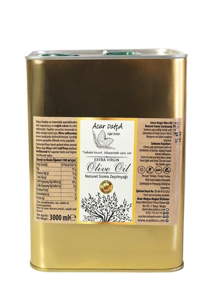 Sızma Zeytinyağı 3 lt