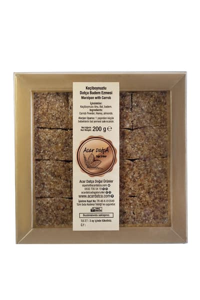 Keçiboynuzlu Badem Ezmesi (Marzipan) 200 gr