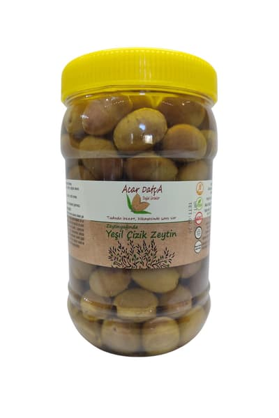 Yeşil Çizik Zeytin 1000 cc