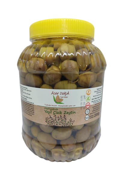 Yeşil Çizik Zeytin 2000 cc