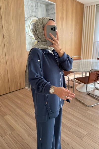 Çıtçıt Detay Salaş Modal Takım - İndigo