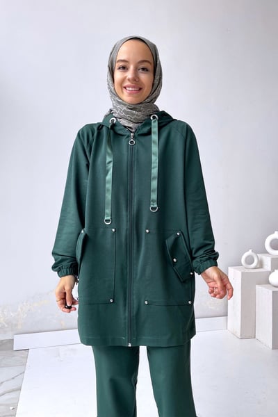 Zımba Detay Takım - Zümrüt Yeşil