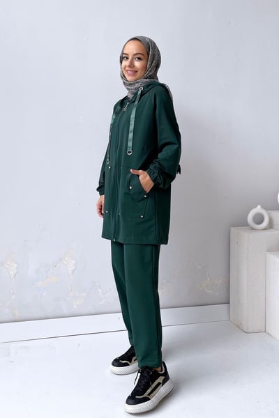 Zımba Detay Takım - Zümrüt Yeşil