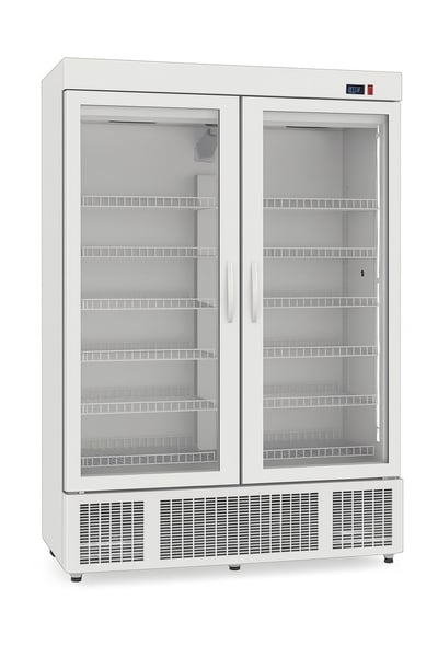  Frenox 2 Kapılı Dik Tip Soğuk Teşhir Dolabı  SL13-G-R290