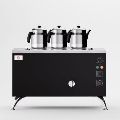 Anka Black Pro Compact Elektrikli Çay Makinesi / Kompakt Tasarım, Profesyonel Kullanım,(BPE3)