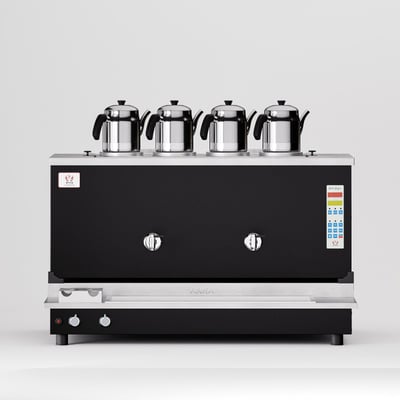 Anka Black Pro Plus Smart S4 Çay Makinesi / Hibrit Enerji, Dijital Zaman Programlı Kontrol (BPPO-S4)