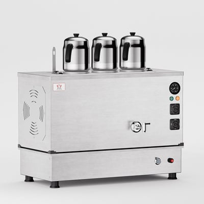 Anka İnoks Pro Compact Hibrit Çay Makinesi / Kompakt Tasarım, Profesyonel Kullanım, Çift Enerji Esnekliği (İPKO3)