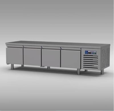 Astema Cihaz Altı Buzdolabı, 4 Kapılı, 230*60*60 cm