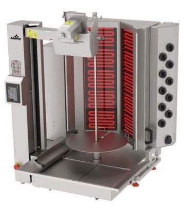 Atalay 10 Radyanlı Elektrikli Dar Kesim Compact Döner Robotu, ADR-C1-10E