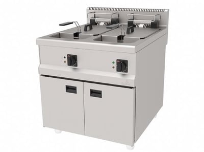 Atalay 29+29 litre Elektrikli Profesyonel Fritöz, (Dolaplı), 80 x 90 x 85, AEF - 890