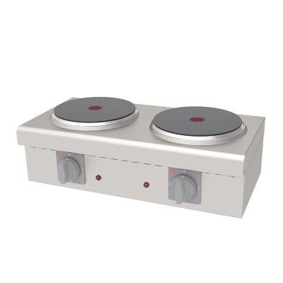Atalay 2'li Mini Elektrikli Set Üstü Ocak, 635x360x170 mm, AEO - 02