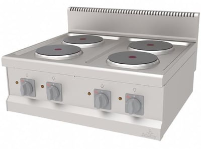 Atalay 4'lü Set Üstü Elektrikli Ocak, 80 x 70 x 30 AEO - 870