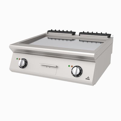 Atalay 80 cm Düz Elektrikli Krom Pleyt Izgara 80x73x30, AEI - 873 CR