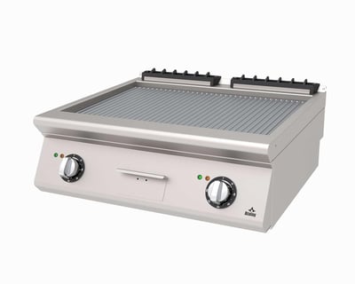 Atalay 80 cm Oluklu Elektrikli Pleyt Izgara 80x73x30, AEI - 873 / N