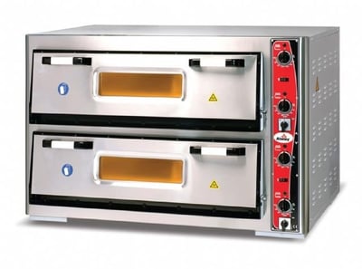 Atalay 92x62 Çift Katlı Elektrikli Pizza Fırını 119x72x76 cm, APF - 962/2