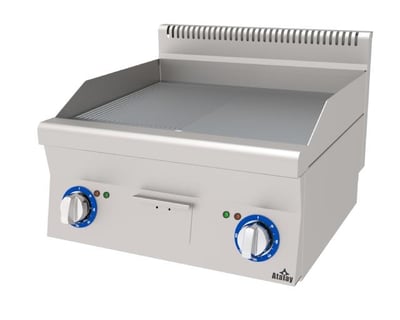 Atalay Elektrikli Yarı Oluklu 60 cm Playt Izgara, 600 x 600 x 300, E AEI - 660 / ND