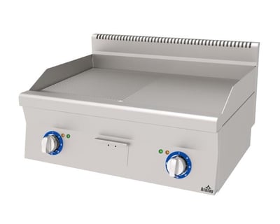 Atalay Elektrikli Yarı Oluklu 80 cm Playt Izgara, 800 x 600 x 300, E AEI - 860 / N