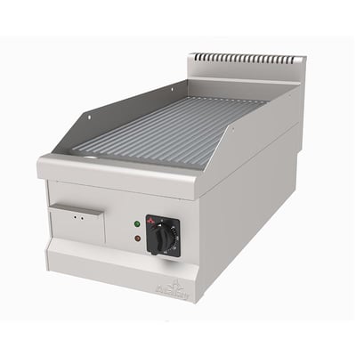 Atalay Oluklu 40 cm Elektrikli Krom Pleyt Izgara, 40 x 90 x 30, AEI - 490 / N S CR