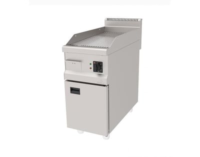 Atalay Oluklu 40 cm Elektrikli Krom Pleyt Izgara (Dolaplı) , 40 x 90 x 85, AEI - 490 / N CR