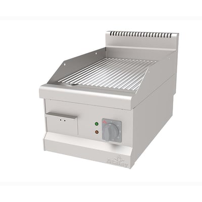 Atalay Oluklu 40 cm Elektrikli Krom Pleyt Izgara, 40 x 70 x30, AEI - 470 / N CR