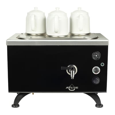 Ateşe Efes Analog Elektrikli Çay Kazanı, 3 Demlikli (EAE3)