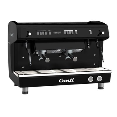 Conti Monaco X-ONE TCI Evo Tam Otomatik Espresso Makinesi, 2 Gruplu, Siyah