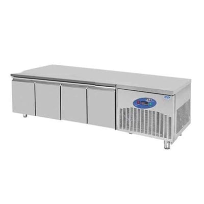 Csa 4 Kapılı Cihaz Altı Buzdolabı, 235*60*55 cm, 430 Krom