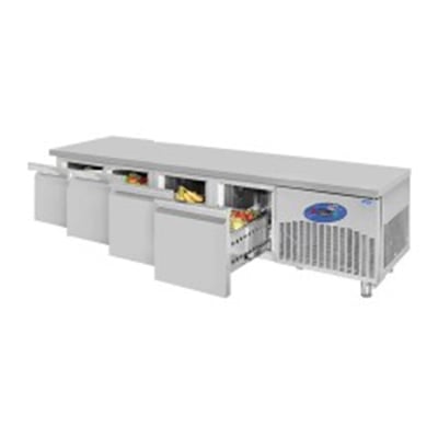 CSA CS-CİH 3D-600 Cihaz Altı Çekmeceli Derin Dondurucu, 180 L, 3 Çekmeceli