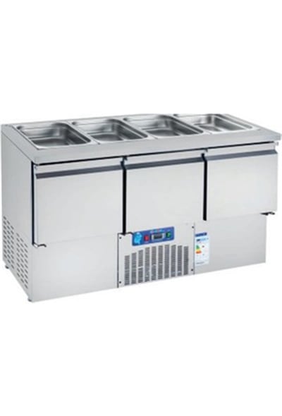 CSA CS-CİK3 700 SH-AK Alttan Motorlu Derin Dondurucu, 632 L, 3 Kapılı