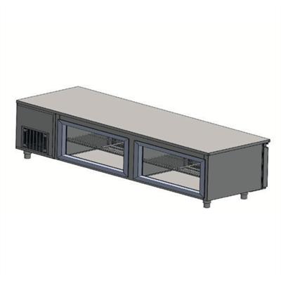 Csa Tezgah Tip Et ve Balık Teşhir Dolabı, 235*70*85 cm