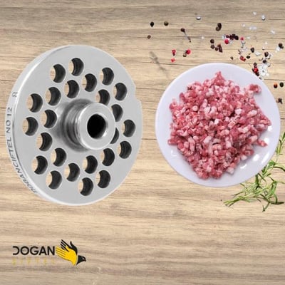 Doğan Çiftel 12 No Et Kıyma Makinesi Paslanmaz  Ayna 8 mm