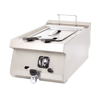 DRN 10 Litre Fritöz, Set Üstü, Doğalgazlı/LPG'li, 40×63×30 cm