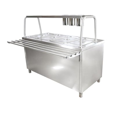DRN Elektrikli Benmari, 6 Sıcak, 220×70×85 cm, DRNSSUE-2270