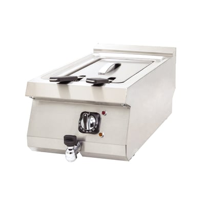 DRN Elektrikli Fritöz, 12 Litre, Set Üstü, 40×73×30 cm