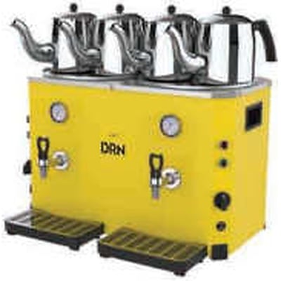 DRN Elektrikli Kare Çay Kazanı, 23 + 23 Lt, 90×48×48 cm, DRNKCM-2323S